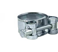 Хомут силовой одноболтовый Novocraft 113x121 мм, цинк, уп. 4 шт. RZN113121004