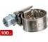 Червячный хомут SAMGRUPP 8-12 мм (100 шт) SR-023ХЧ0812-100 2