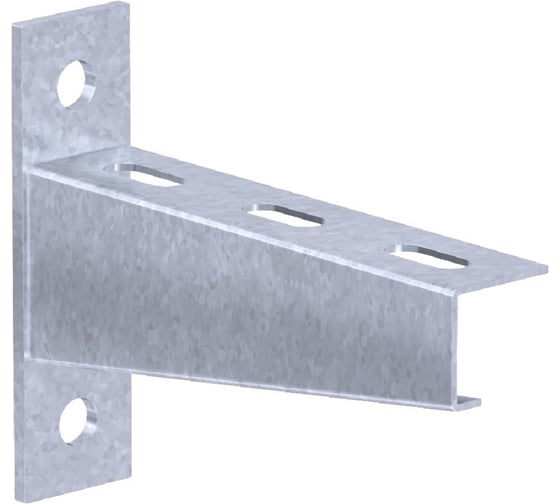 Консоль усиленная сварная PRO-montag.ru KNU 850 с основанием 60х180 (2,0) INOX WM78011INOX