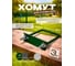 Хомут оцинкованный для столба 40x40 ППК RAL6005 (зеленый) ООО "Ювента" комплект 3 шт ЮВ-00528 3