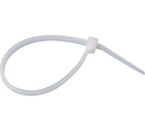Хомут-стяжка кабельная DYNEL 4,8х350, белая (100 шт/уп) DY-03-02-009