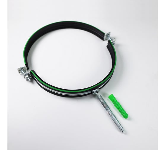 Хомут металлический с резинкой для труб Millennium 8" (207-219 мм), М10×100 УТ000043982