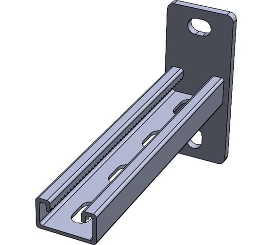 Настенный кронштейн CABLIDERTRAYS Strut (41х21х2,5) основание (120х50х4/6) 200мм НКС1(вн)-200