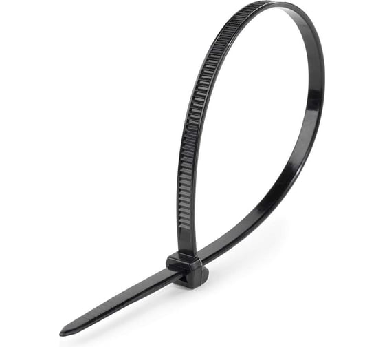 Стяжка нейлоновая Fortisflex КСС «OutLock» 4x250 (черн) (100шт) () 108204
