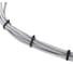Стяжка нейлоновая Fortisflex КСС «OutLock» 4x250 (черн) (100шт) () 108204 4
