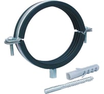 Сантехнический хомут РемоКолор шпилька + дюбель, 3, диаметр 87-92 мм 47-5-087