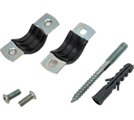 Сантехнический хомут РемоКолор шпилька + дюбель, 1/2, диаметр 20-23 мм 47-5-020