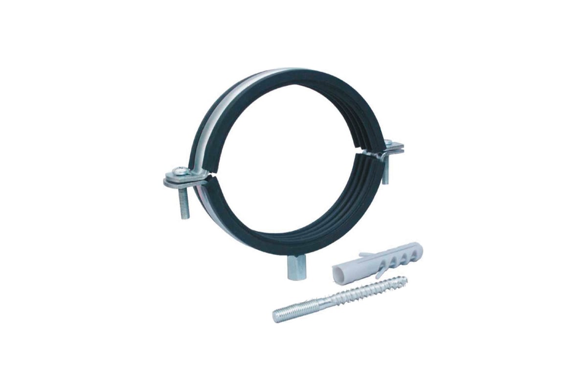 Сантехнический хомут РемоКолор шпилька + дюбель, 1, диаметр 32-35 мм 47 ...