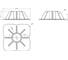 Опора кровельная CABLIDERTRAYS ОКК-225 (комплект 2) с коннектором, с защитой от ультрафиолета, ОКК-225-2 7
