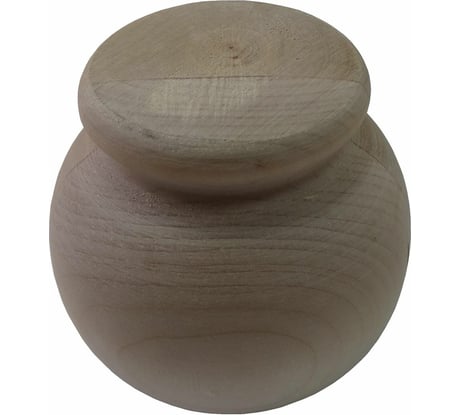 Мебельная опора Левша №4 d85, натур. дерево У8-9709