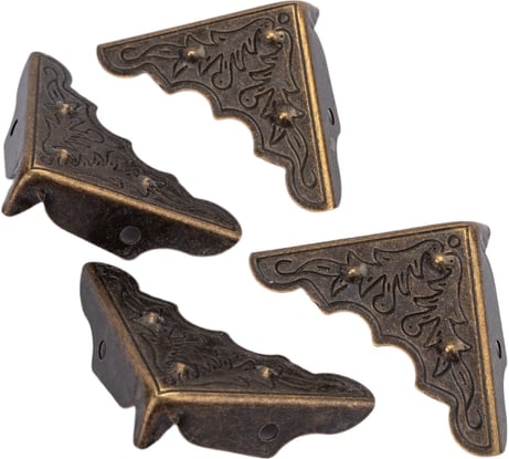 Декоративный угол Левша 32x32x10 4 шт. бронза У8-7259.СБ