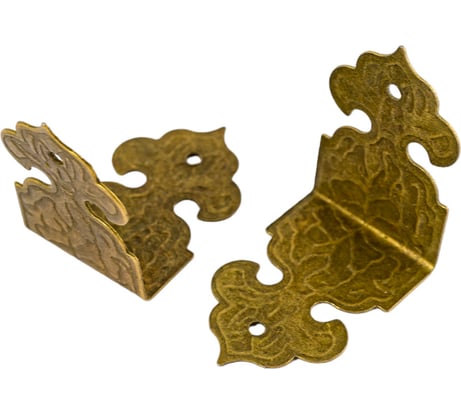 Декоративный уголок Левша 25x25x17 2 шт. бронза У8-7239.СБ