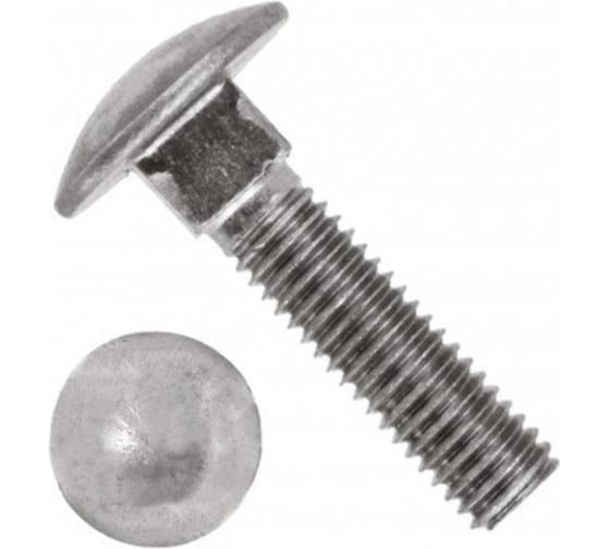 Болт ОПМ DIN 603 М12x80/80 8.8 zn 100 шт УТ000161207