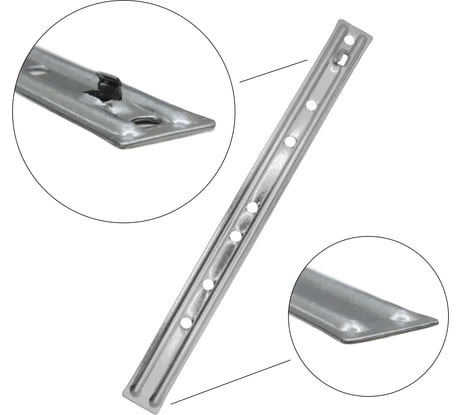 Крепеж ДекТай Змейка-Дорога 200 ДЦС 100 шт 200ДЦС 100