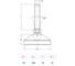 Опора регулируемая ErgoFutura, 2 шт. EF11.42011-60-M8x50 2
