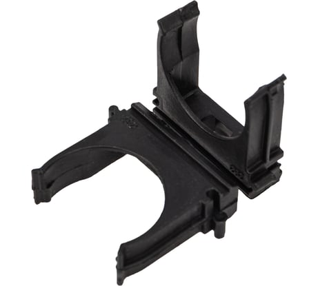 Черная крепеж-клипса для трубы REXANT d 32 мм, 100 шт. 28-0132-3