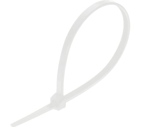 Нейлоновый хомут DORI 3,6x150 мм белый 100 шт 46080