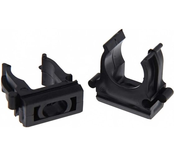 Держатель с защёлкой IEK CF25 черный CTA10D-CF25-K02-100