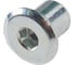 Гайка ARNO INDUSTRIES Эриксона М6 250 шт плоская для крепления и соединения деталей SW4 длина 12 мм оцинкованная A2K000600033007-250 1