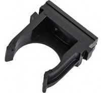 Крепеж-клипса для труб Строитель черная, д20, 100 шт. PR13.0395