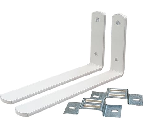 Настенный держатель с креплением для гардин РемоКолор 120 мм, 2 шт. 71-2-072