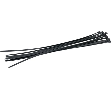 Нейлоновый хомут General Lighting Systems GNC-90-500-B 9x500 мм, черный, с напылением, 100 шт. 475343