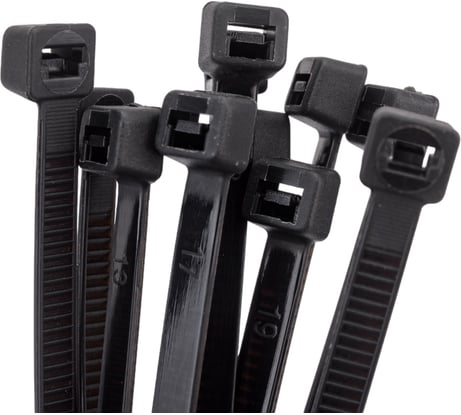 Нейлоновый хомут General Lighting Systems GNC-48-150-B 4.8x150 мм, черный, с напылением, 100 шт. 475333