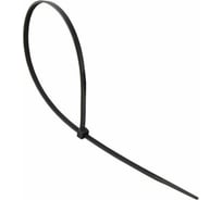 Нейлоновый хомут General Lighting Systems GNC-90-750-B 9x750 мм, черный, с напылением, 100 шт. 475344