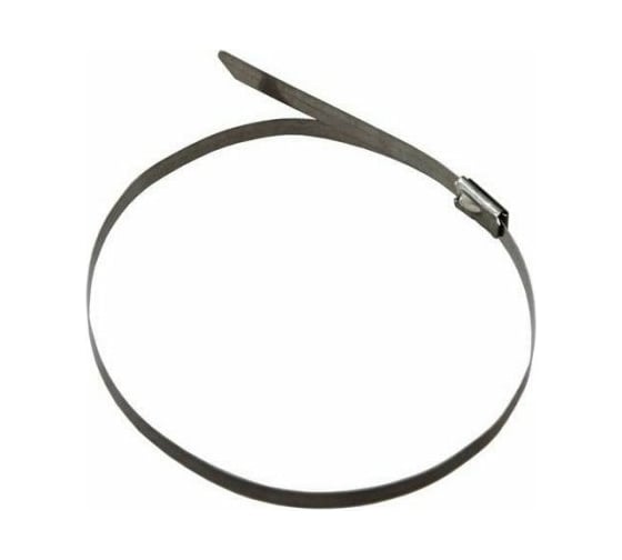 Стальной хомут General Lighting Systems GNC-79-250-S 7.9x250 мм, сталь 304 с напылением, 50 шт. 475378 1