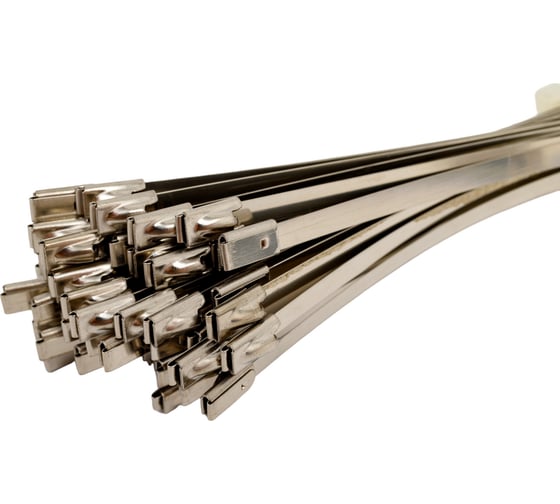 Стальной хомут General Lighting Systems GNC-46-800-S 4.6x800 мм, сталь 304 с напылением, 50 шт. 475374