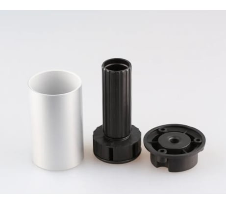 Регулируемая опора Brante D-50 мм, Н-100, ДК12, матовый хром 606460