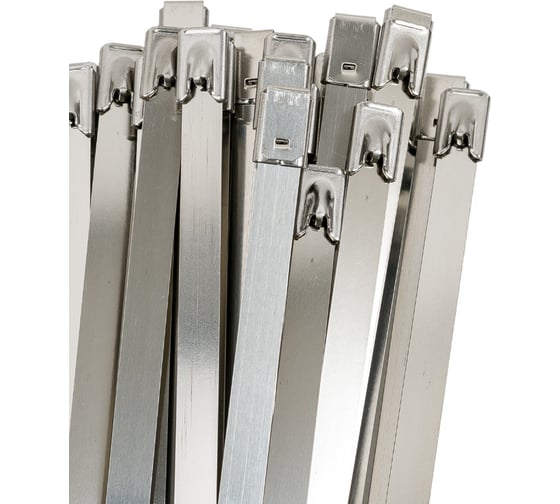 Стальной хомут General Lighting Systems GNC-79-800-S 7.9x800 мм, сталь 304 с напылением, 50 шт. 475384