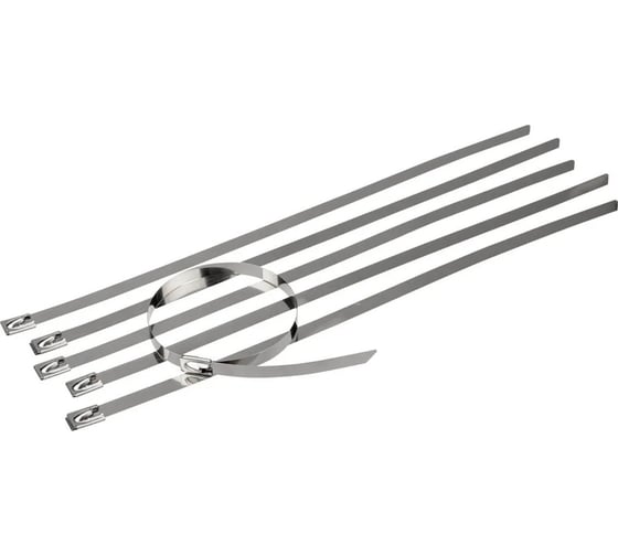 Стальной хомут REXANT 200x7,9 мм, 100 шт. 07-0210-100