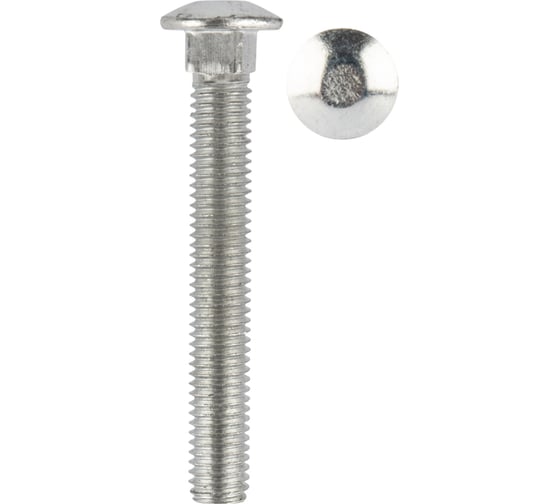 Мебельный болт KRANZ DIN 603, 8x60, 4 шт. 1301-0860-4