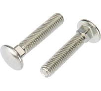 Мебельный болт KRANZ DIN 603, 6x30, 10 шт. 1301-0630-4