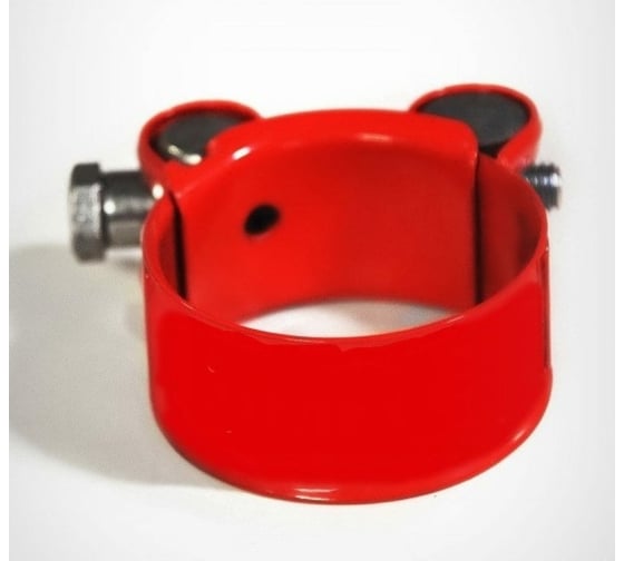 Силовой хомут COMFORT цвет красный, размер: 122-130 мм C.122-130.PLR