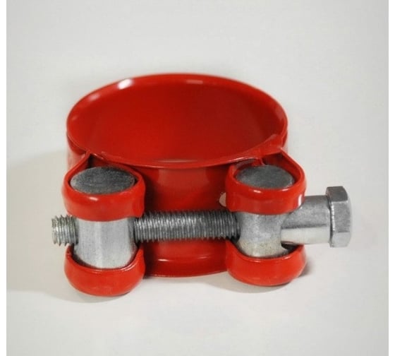 Силовой хомут COMFORT цвет красный, размер: 122-130 мм C.122-130.PLR
