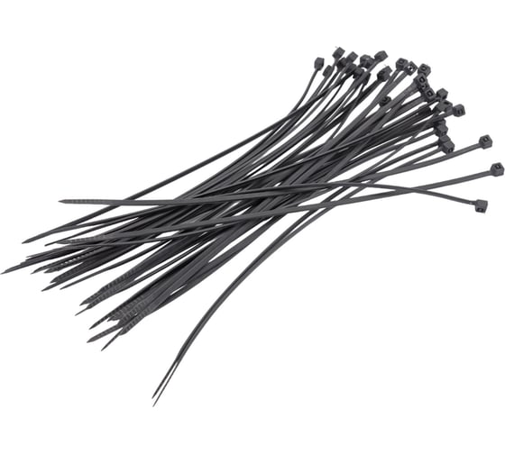 Кабельная стяжка KIT++ 3х200 (2,5х200), черная, 100 шт. 303GR20