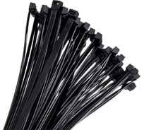 Нейлоновый хомут General Lighting Systems GNC-90-1000-B 9x1000 мм, черный, с напылением, 100 шт. 475345