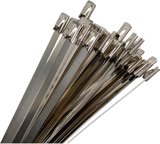Стальной хомут General Lighting Systems GNC-46-400-S 4.6x400 мм, сталь 304 с напылением, 50 шт. 475371