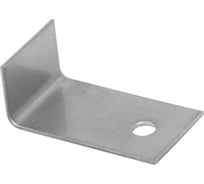 Универсальная скоба для фиксации индивидуальных решений Grinder deco нерж. сталь, неокрашенная, 15х15х30 мм, 10 шт. TD 17
