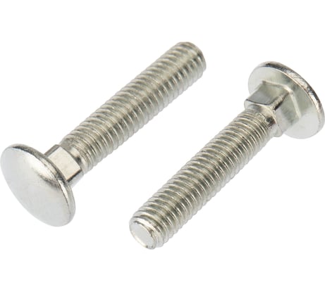 Мебельный болт KRANZ DIN 603, 6x30, 100 шт. KR-01-3511-009