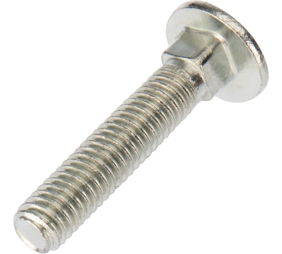 Мебельный болт KRANZ DIN 603, 6x30, 100 шт. KR-01-3511-009