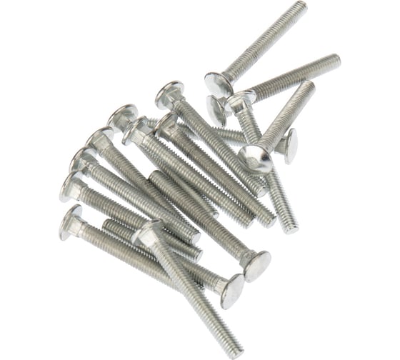 Мебельный болт KRANZ DIN 603, 6x60, 50 шт. KR-01-3511-013