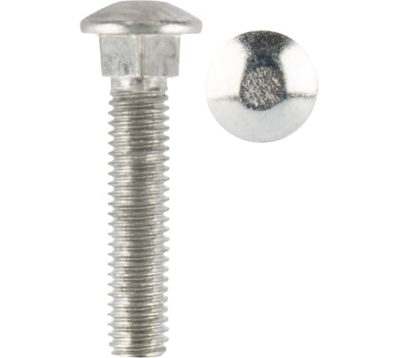 Мебельный болт KRANZ DIN 603, 8x40, 50 шт. KR-01-3511-021