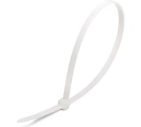 Кабельные стяжки FORTISFLEX КСС NORD 4х370, белые, 100 шт. 82886