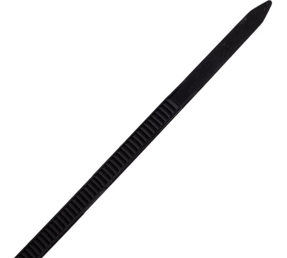 Кабельные стяжки FORTISFLEX КСС NORD 4х370, черные, 100 шт. 82889