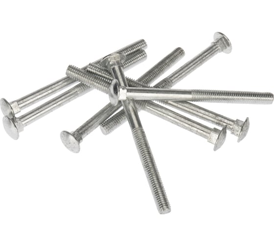 Мебельный болт KRANZ DIN 603, 8x100, 20 кг/ 504 шт. 1301-0891-1 1