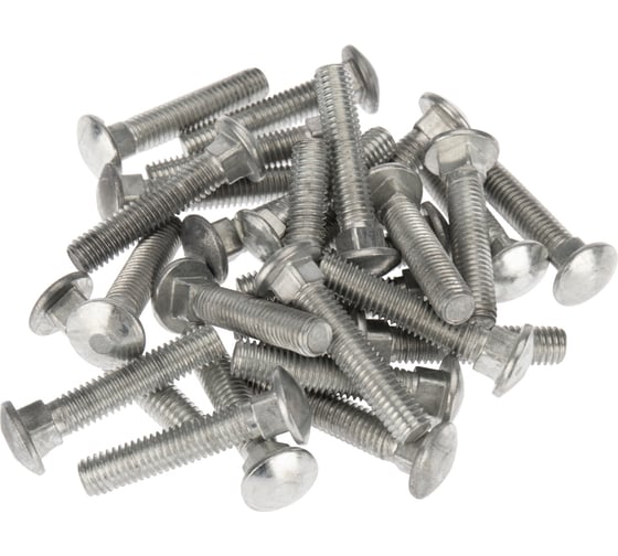 Мебельный болт KRANZ DIN 603, 8x40, 20 кг/ 960 шт. 1301-0840-1