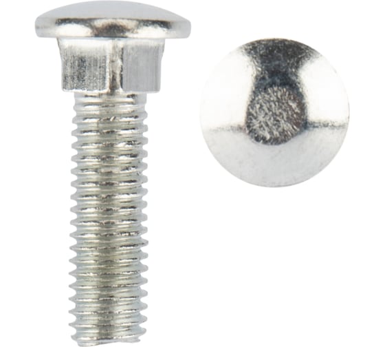 Мебельный болт KRANZ DIN 603, 8x30, 20 кг/ 1136 шт. 1301-0830-1